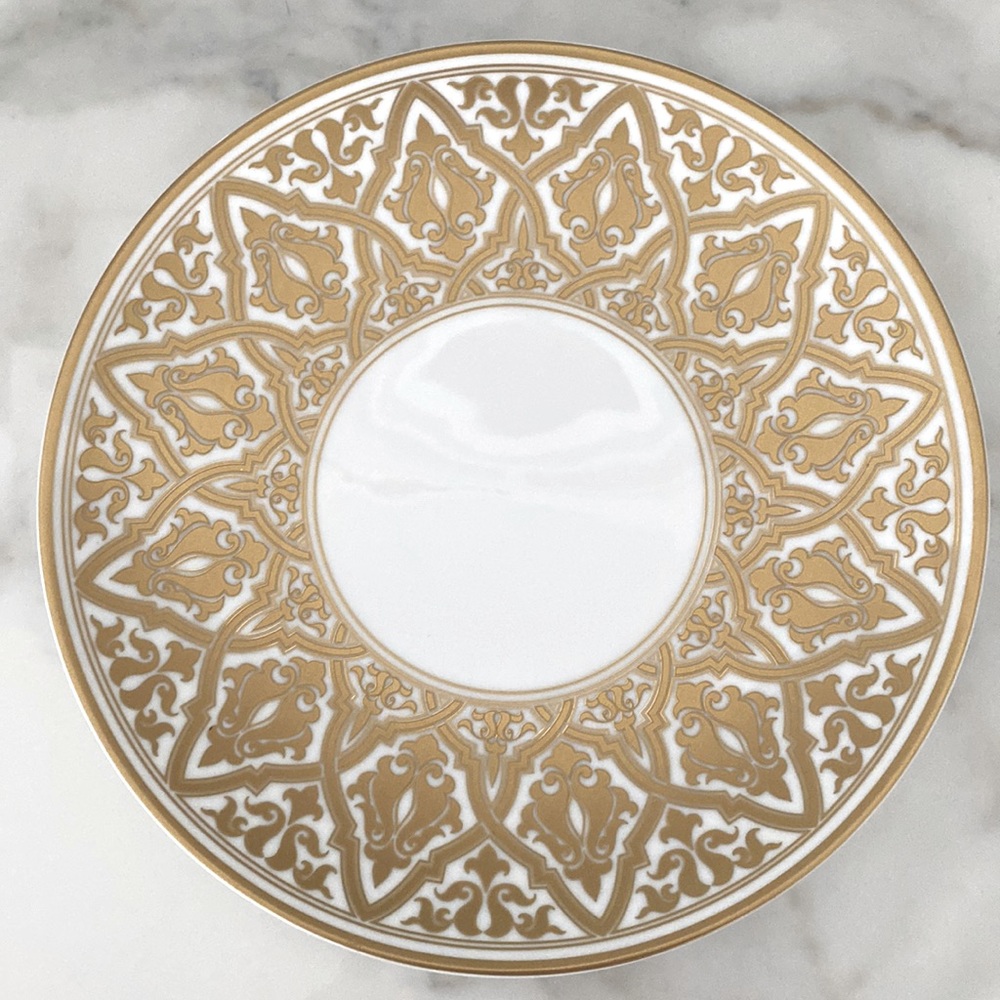 BERNARDAUD SALD PLATE SET OF 5 - 8.5”